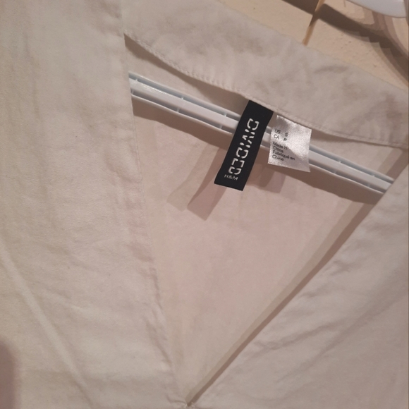 H&M small white cotton summer dress - Picture 3 of 3